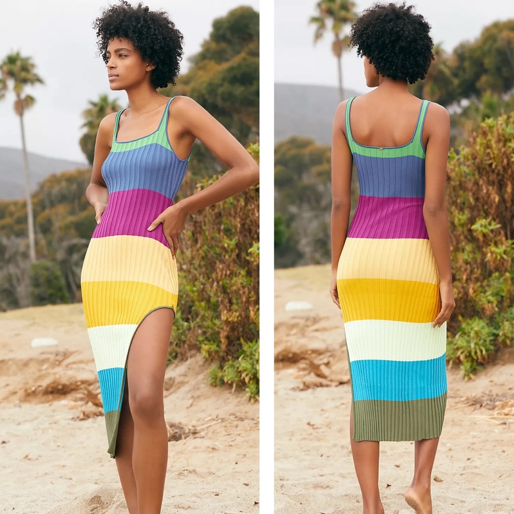 PQ Swim Piper Slit Midi Dress